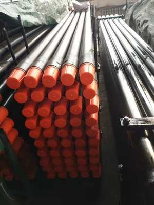 Длина бурильной трубы 4.5m черноты S135 Trenchless OD 3,5&quot; сталь высокой отметки